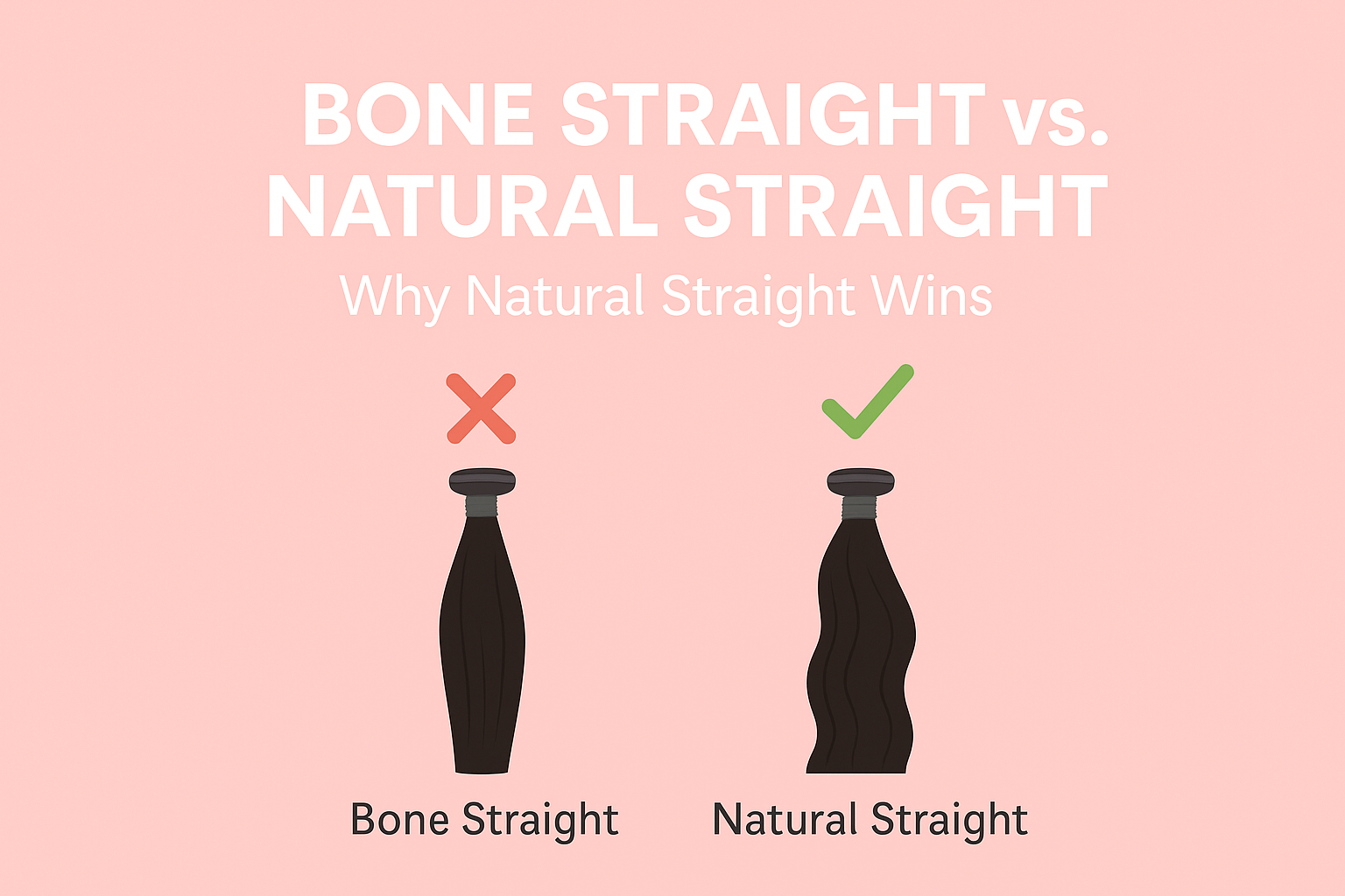 Bone Straight vs. Natural Straight: Why Natural Straight Wins